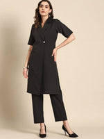Thumbnail for All About You Women Regular Pure Cotton Kurta with Trousers - Distacart