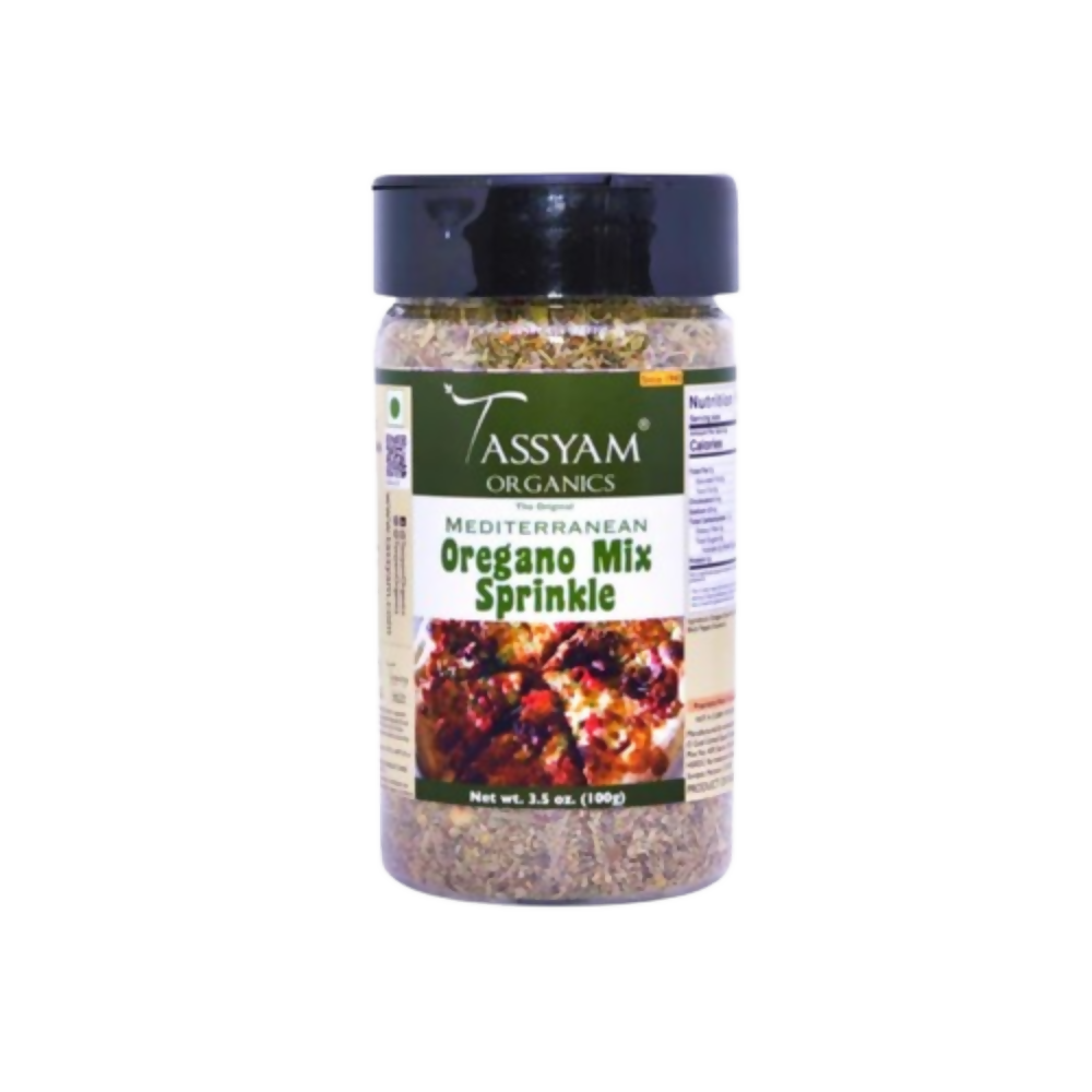 Tassyam Organics Oregano Mix Sprinkle Seasoning - Distacart