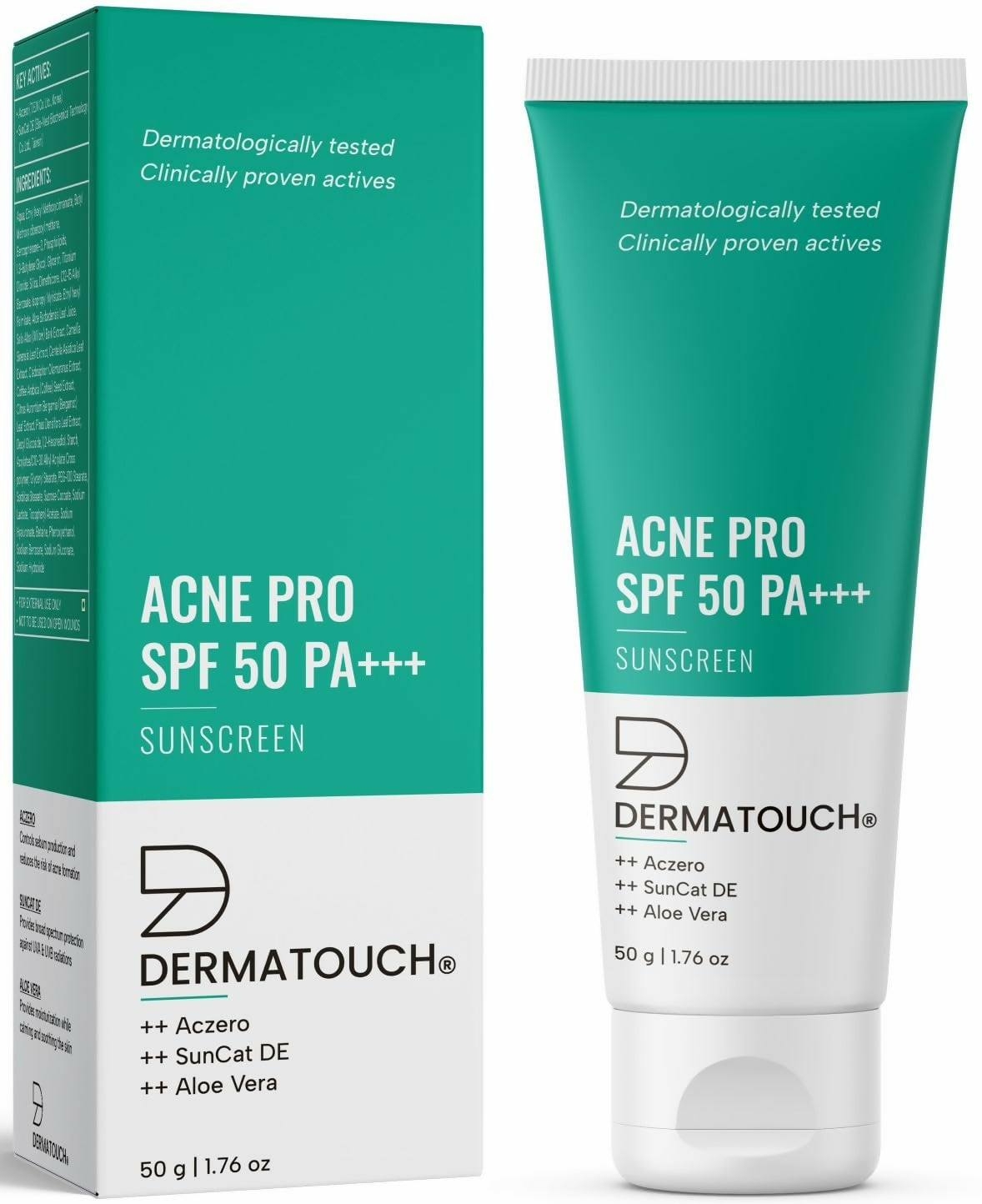 Dermatouch Acne Pro SPF 50 PA+++ Sunscreen - Distacart