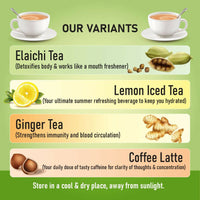 Thumbnail for Naivedyam Elaichi Instant Tea Premix Powder Sachets - Distacart