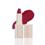 Thumbnail for Makeup Revolution Lip Allure Soft Satin Lipstick - Material Girl Wine