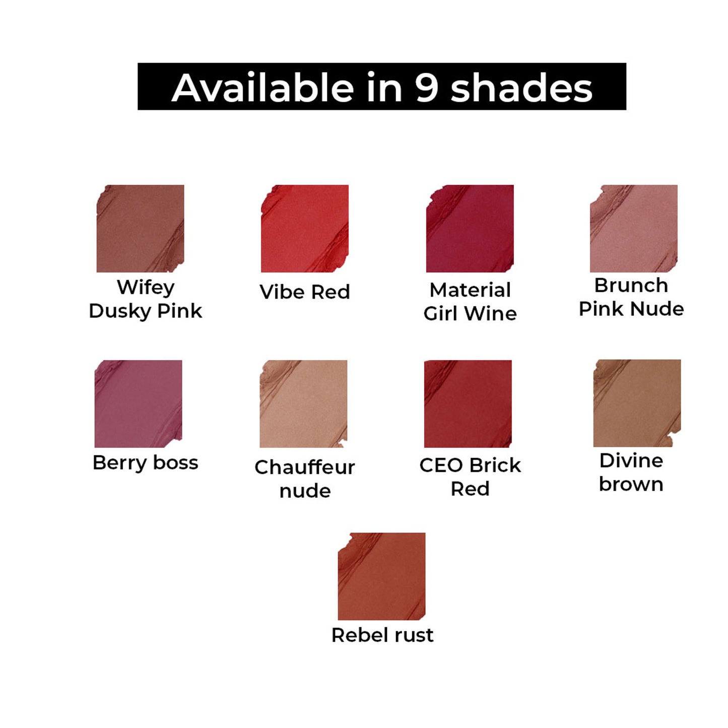 Makeup Revolution Lip Allure Soft Satin Lipstick - Material Girl Wine - Distacart