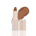 Thumbnail for Makeup Revolution Lip Allure Soft Satin Lipstick - Divine Brown