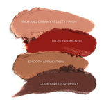 Thumbnail for Makeup Revolution Lip Allure Soft Satin Lipstick - Divine Brown - Distacart