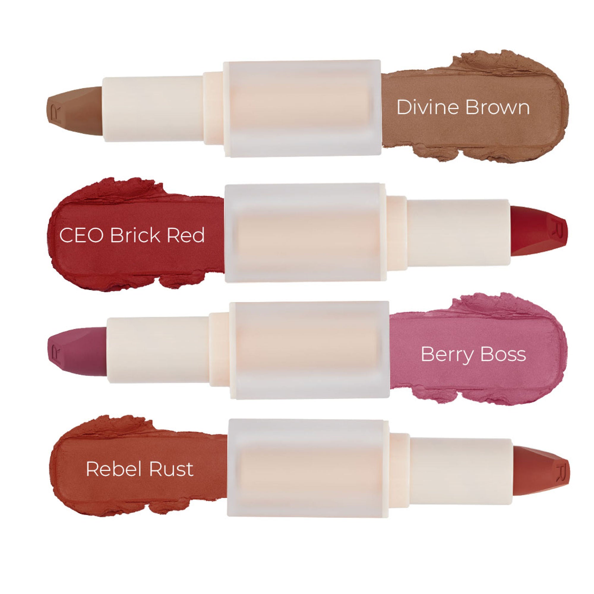 Makeup Revolution Lip Allure Soft Satin Lipstick - Divine Brown - Distacart