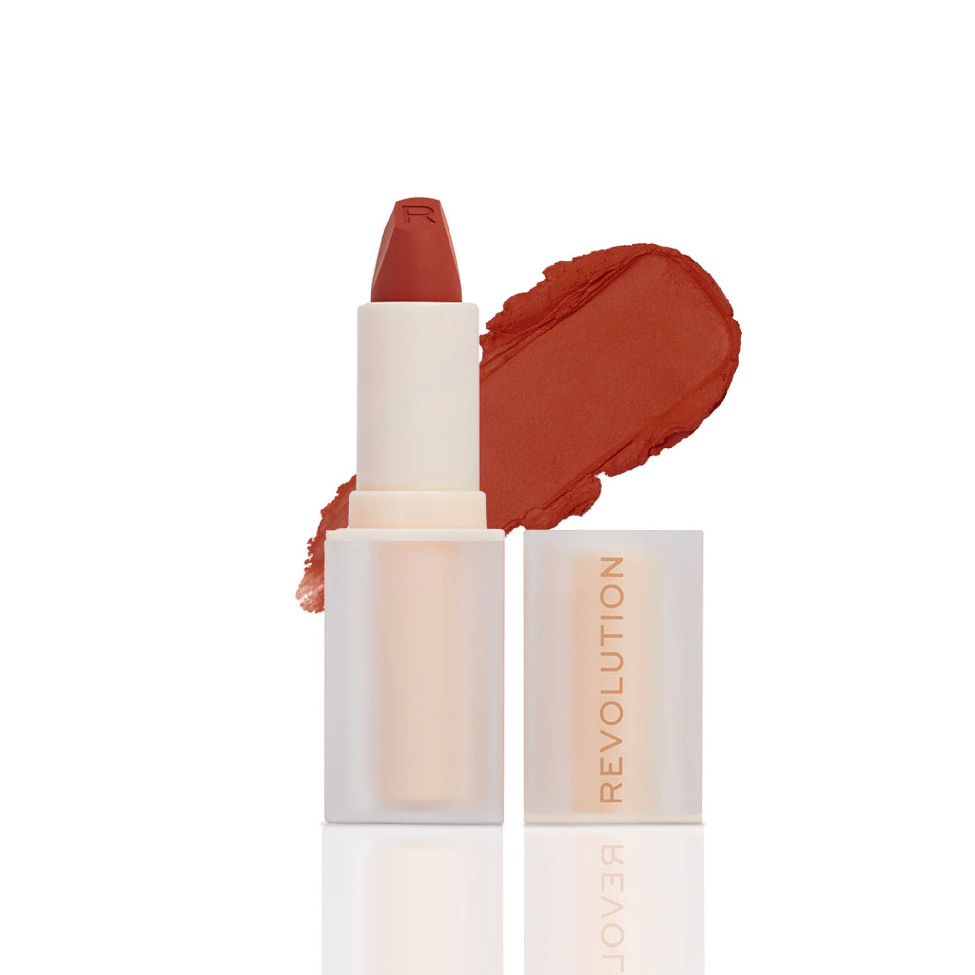 Makeup Revolution Lip Allure Soft Satin Lipstick - Rebel Rust