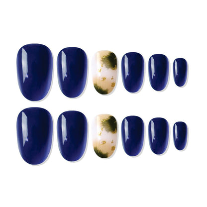 shills professional reusable press on nails oval spn705
