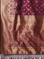 Thumbnail for Anouk Woven Design Zari Banarasi Saree - Distacart