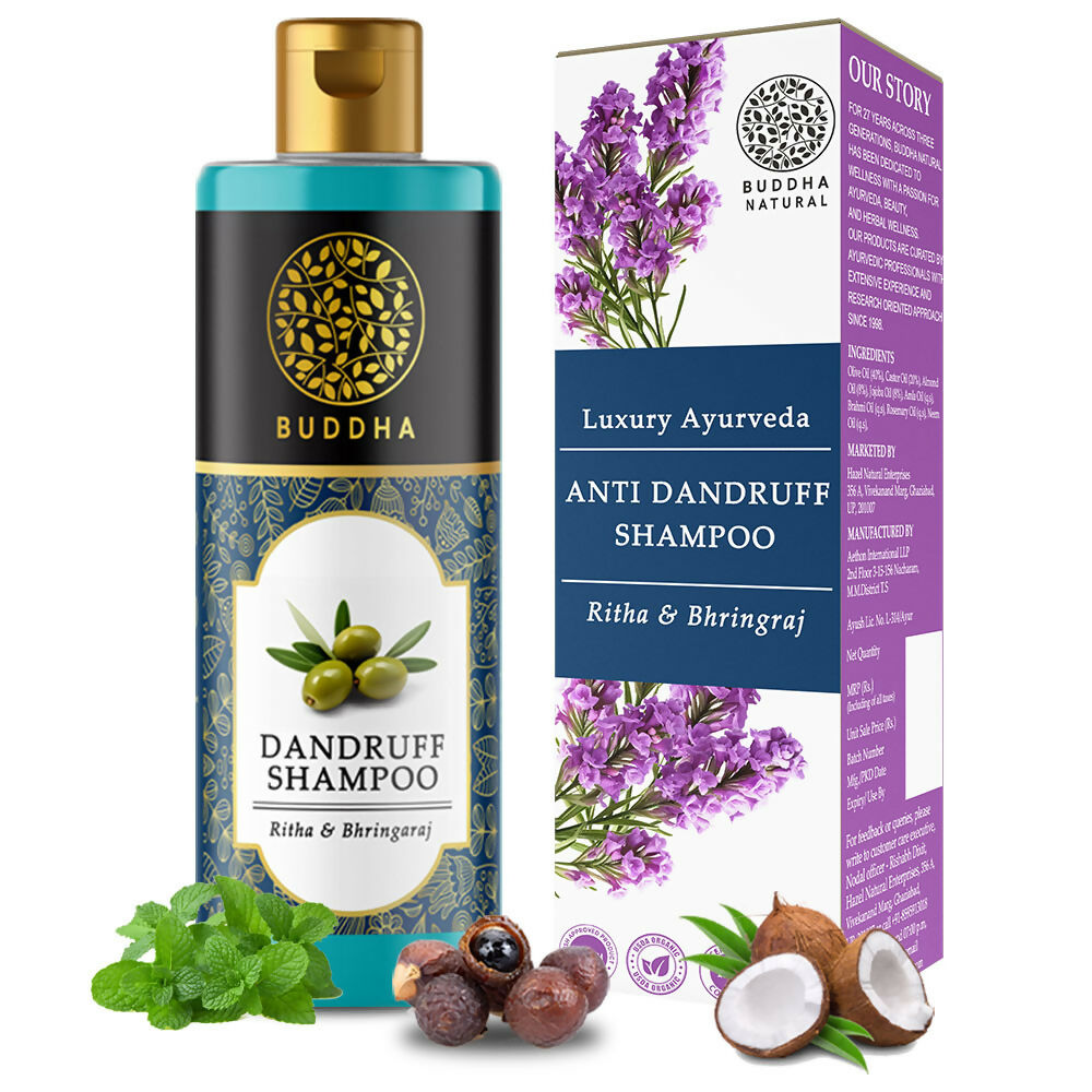 Buddha Natural Anti Dandruff Shampoo - Distacart