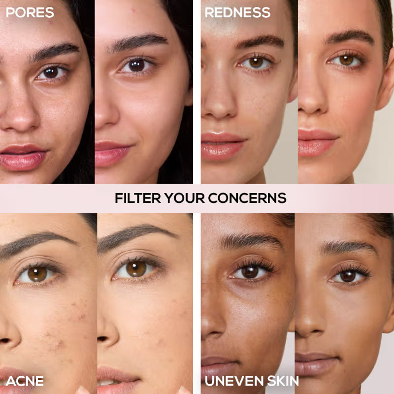 RENEE Bollywood Filter Blurring Matte Finish Liquid Foundation - Hazel Hush - Distacart