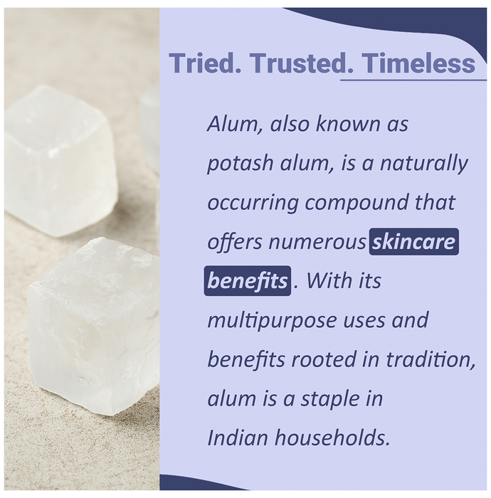 Minature Purified Alum Powder