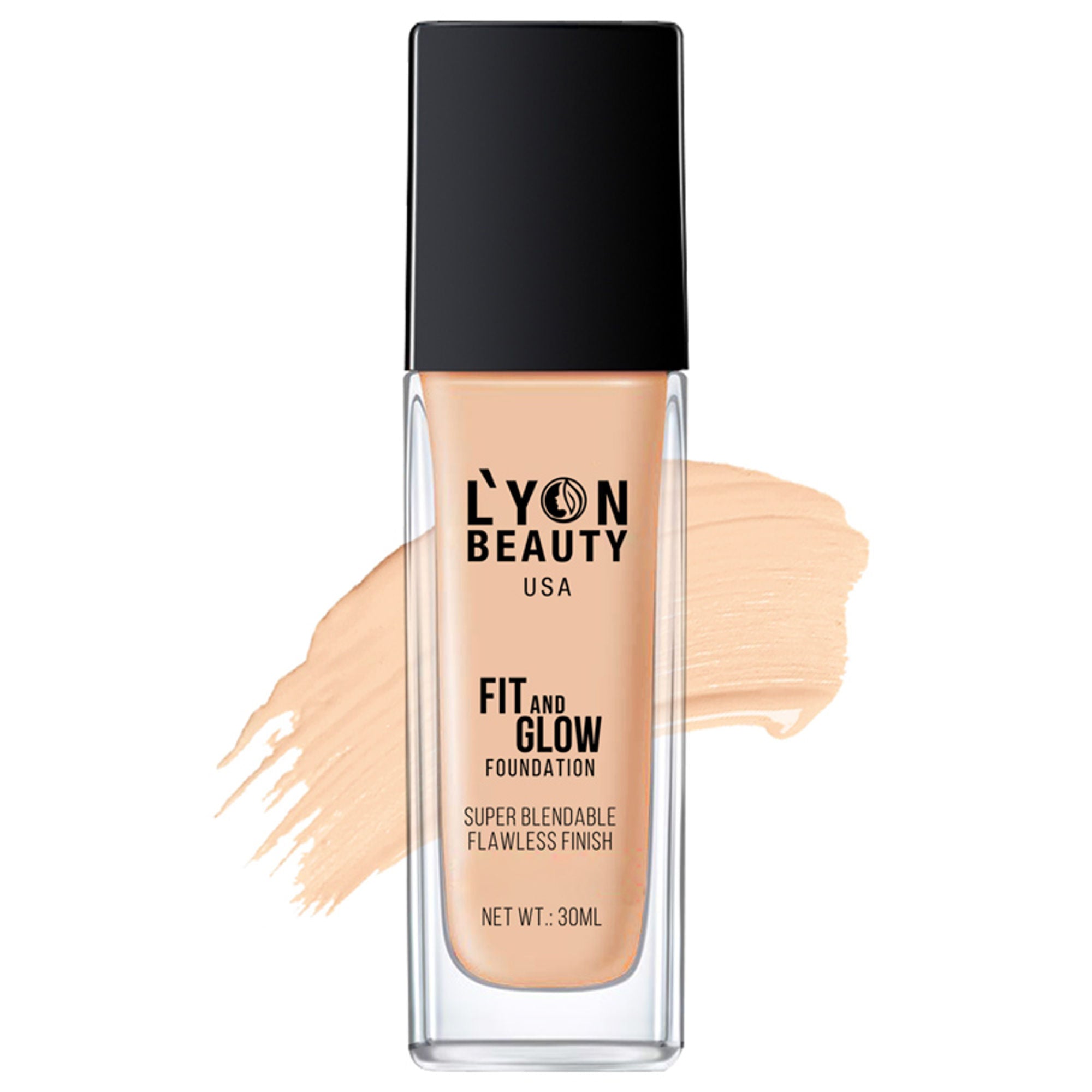 Lyon Beauty Fit & Glow Foundation - Sand Sable 02 - Distacart