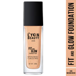 Thumbnail for Lyon Beauty Fit & Glow Foundation - Medium Beige 03