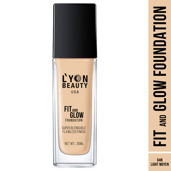Lyon Beauty Fit & Glow Foundation - Light Moyen 04