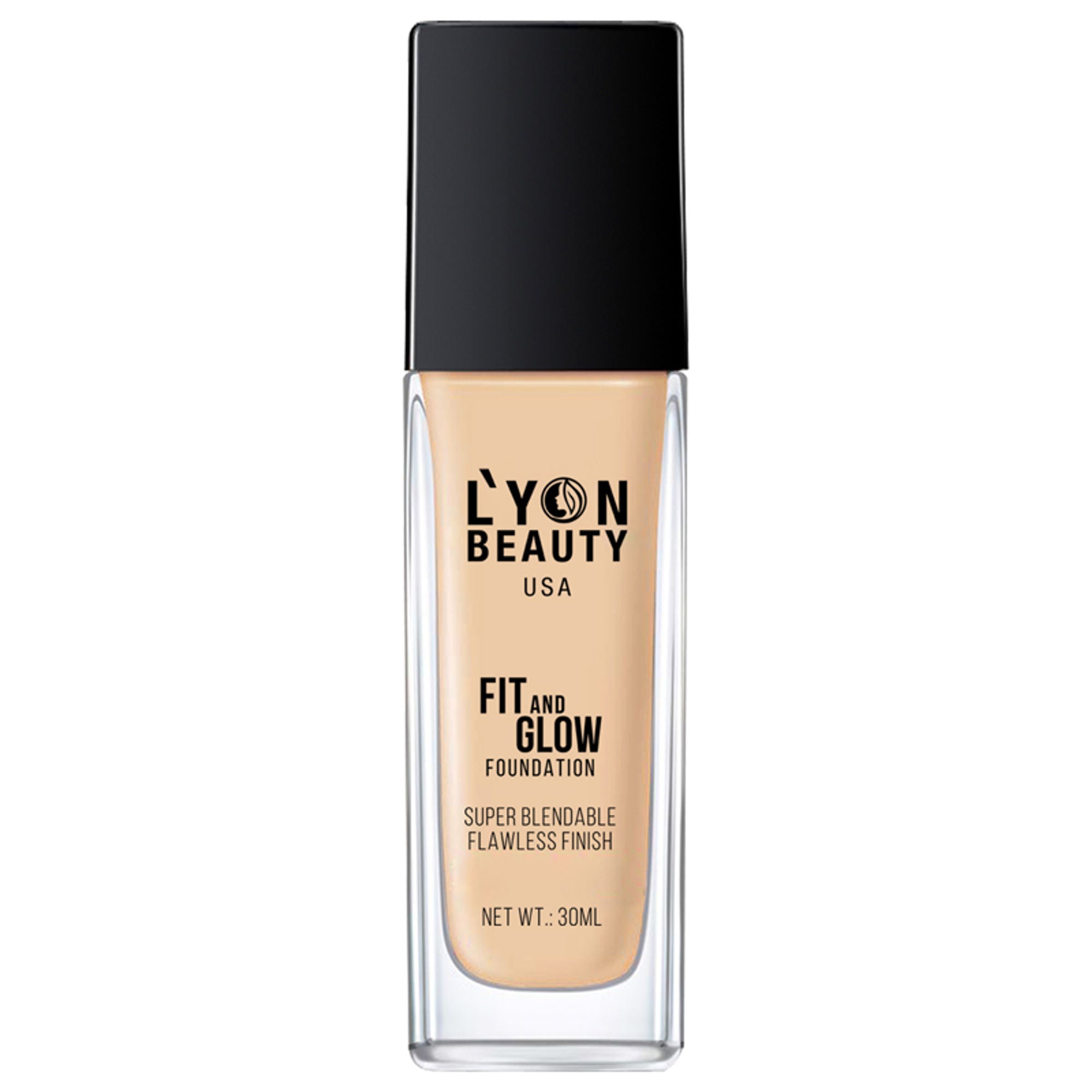 Lyon Beauty Fit & Glow Foundation - Light Moyen 04 - Distacart