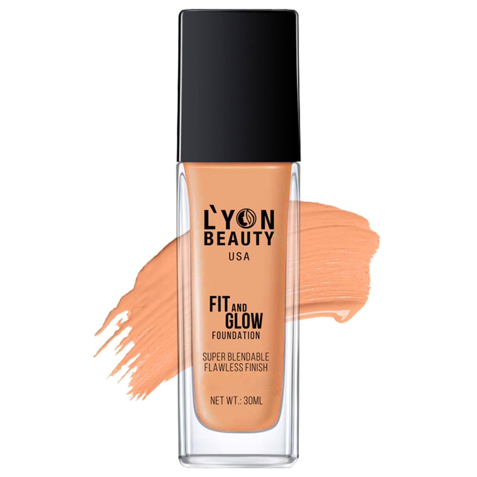 Lyon Beauty Fit & Glow Foundation - Warm Sand 05 - Distacart