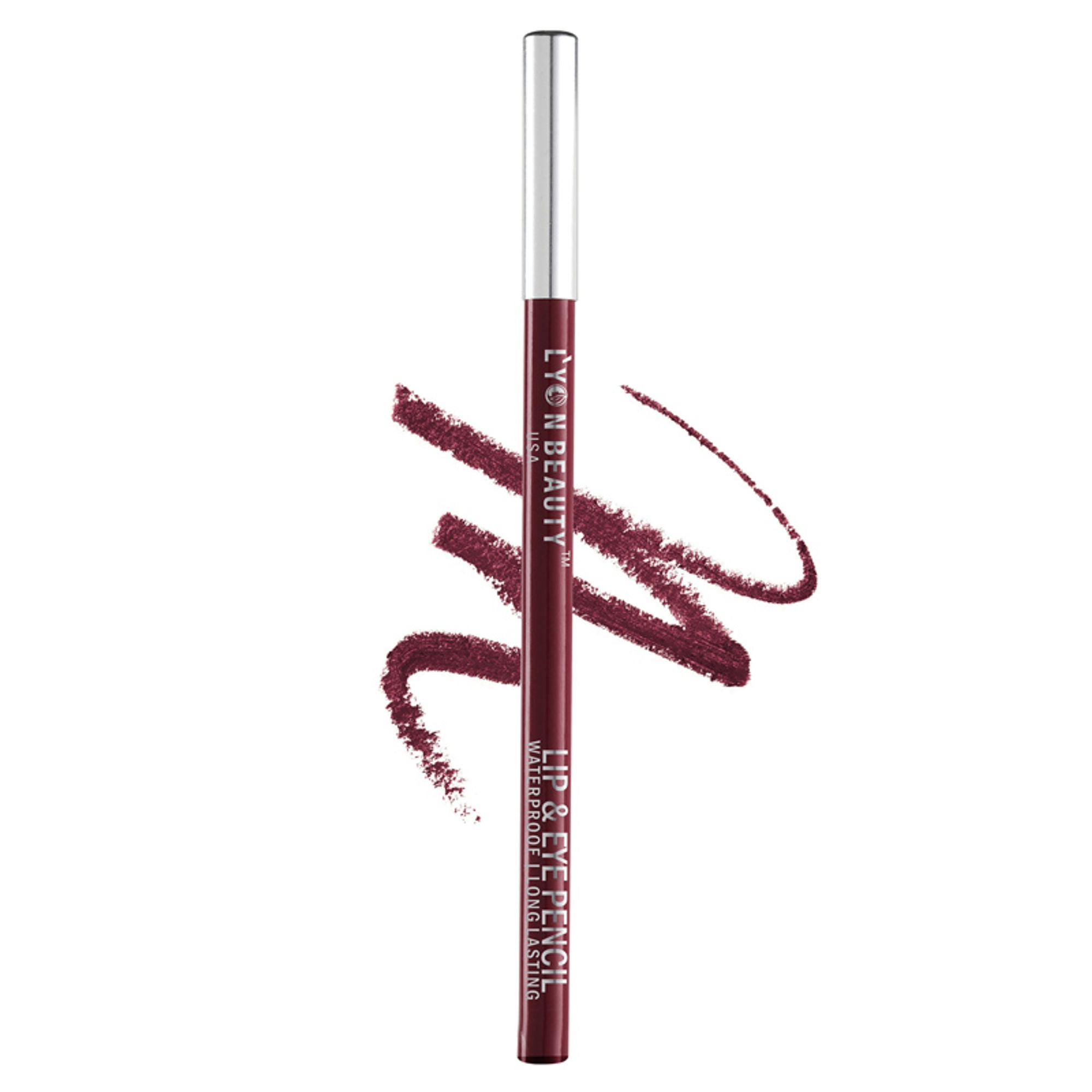 Lyon Beauty Lip & Eye Pencil - Maroon 03 - Distacart