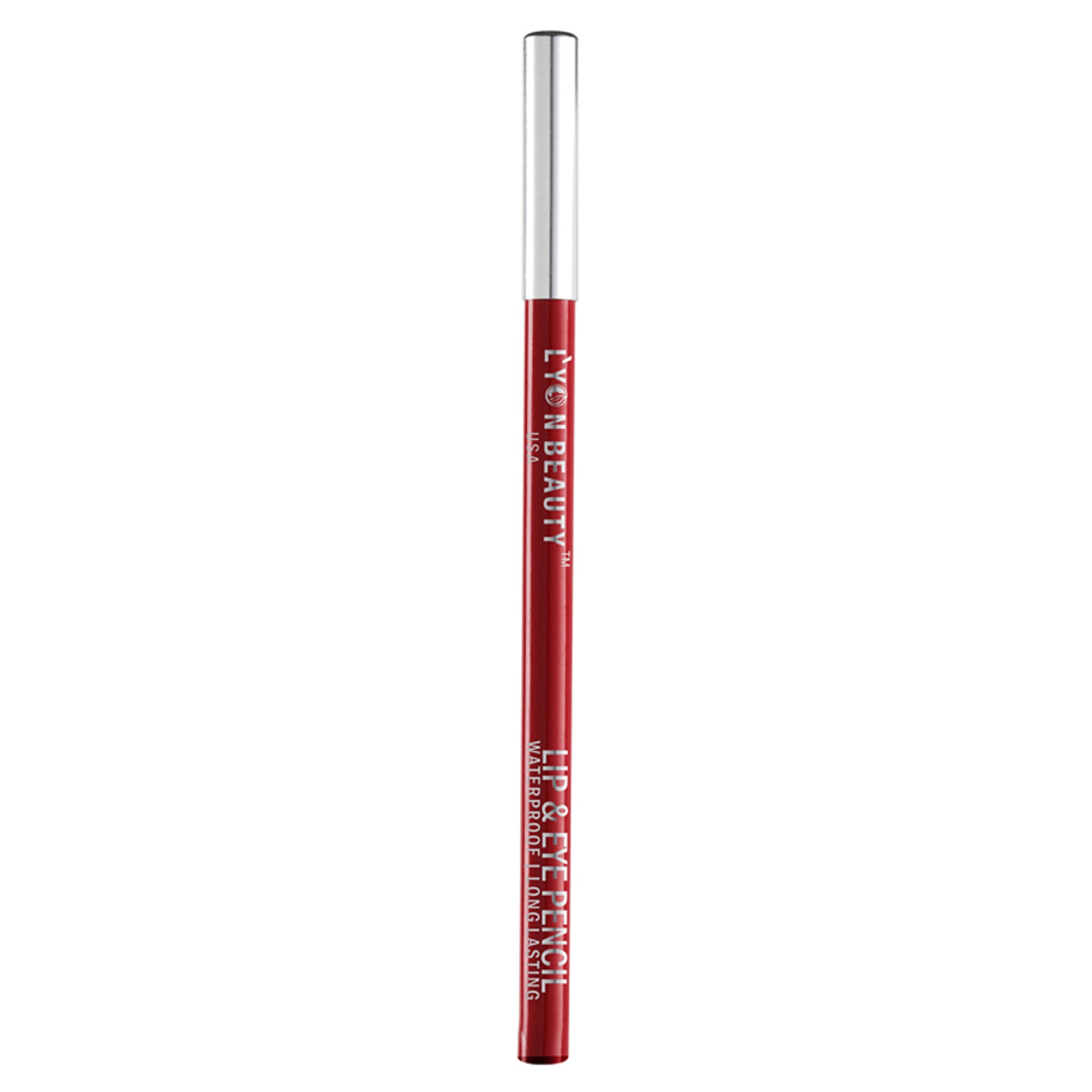 Lyon Beauty Lip & Eye Pencil - Hot Red 08 - Distacart