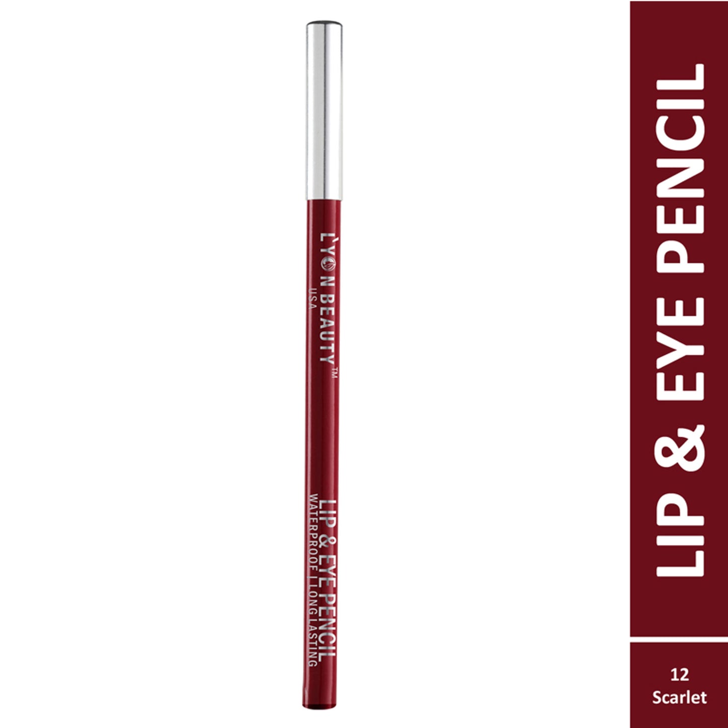 Lyon Beauty Lip & Eye Pencil - Scarlet 12