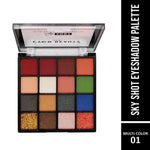 Thumbnail for Lyon Beauty Sky Shot 16 Color Eyeshadow Palette - Multi-Color 01