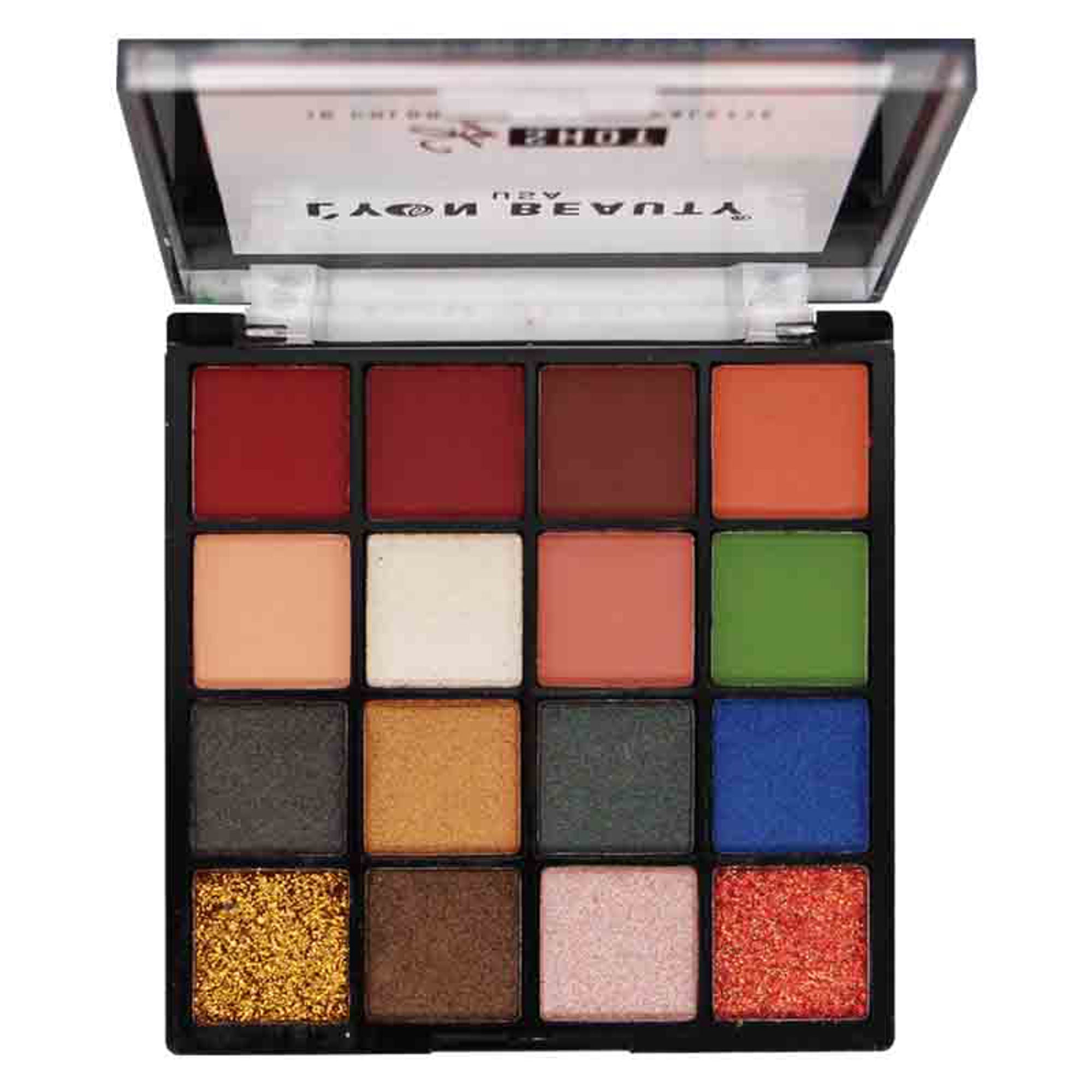 Lyon Beauty Sky Shot 16 Color Eyeshadow Palette - Multi-Color 01 - Distacart