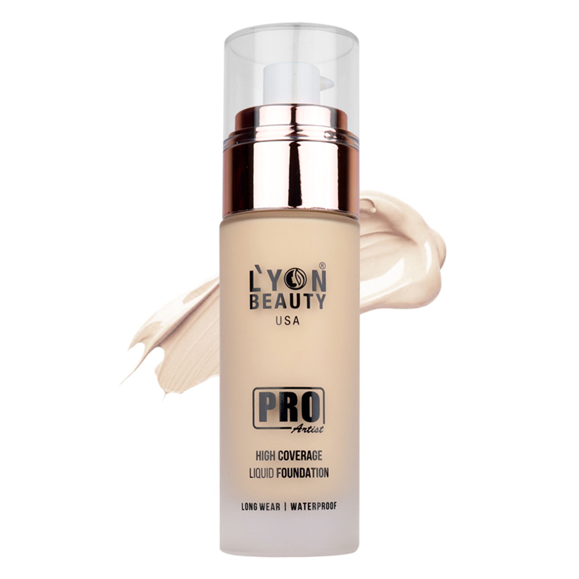 Lyon Beauty Pro Artist High Coverage Foundation - Rose Blush 02 - Distacart
