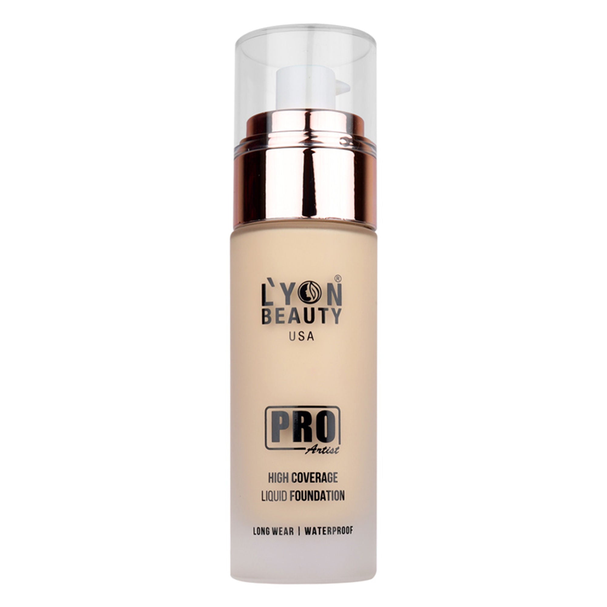 Lyon Beauty Pro Artist High Coverage Foundation - Rose Blush 02 - Distacart