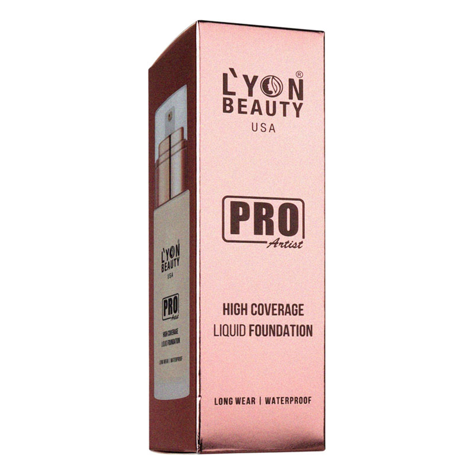 Lyon Beauty Pro Artist High Coverage Foundation - Rose Blush 02 - Distacart