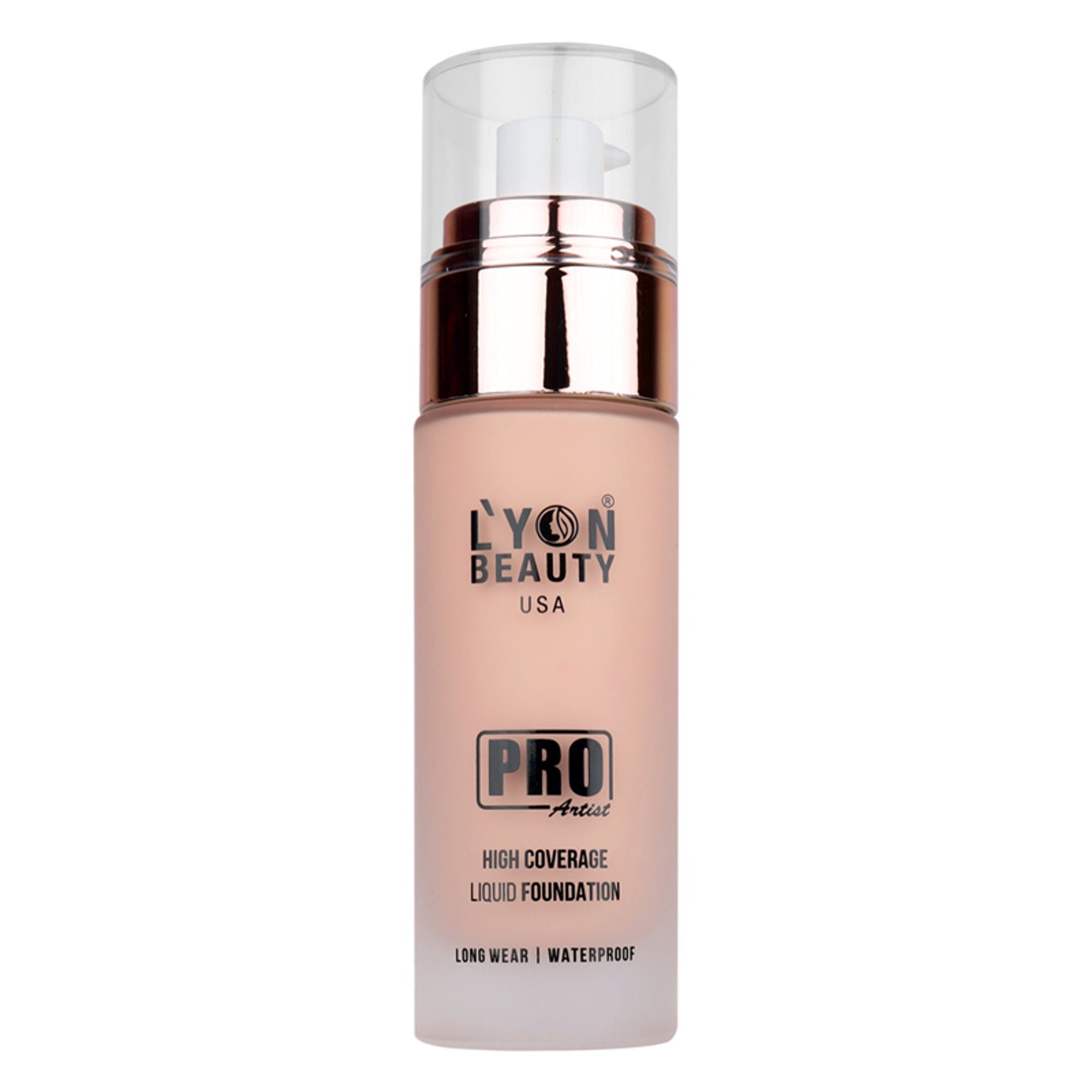 Lyon Beauty Pro Artist High Coverage Foundation - Natural Beige 03 - Distacart