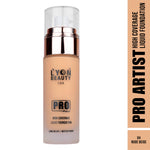 Thumbnail for Lyon Beauty Pro Artist High Coverage Foundation - Nude Beige 04