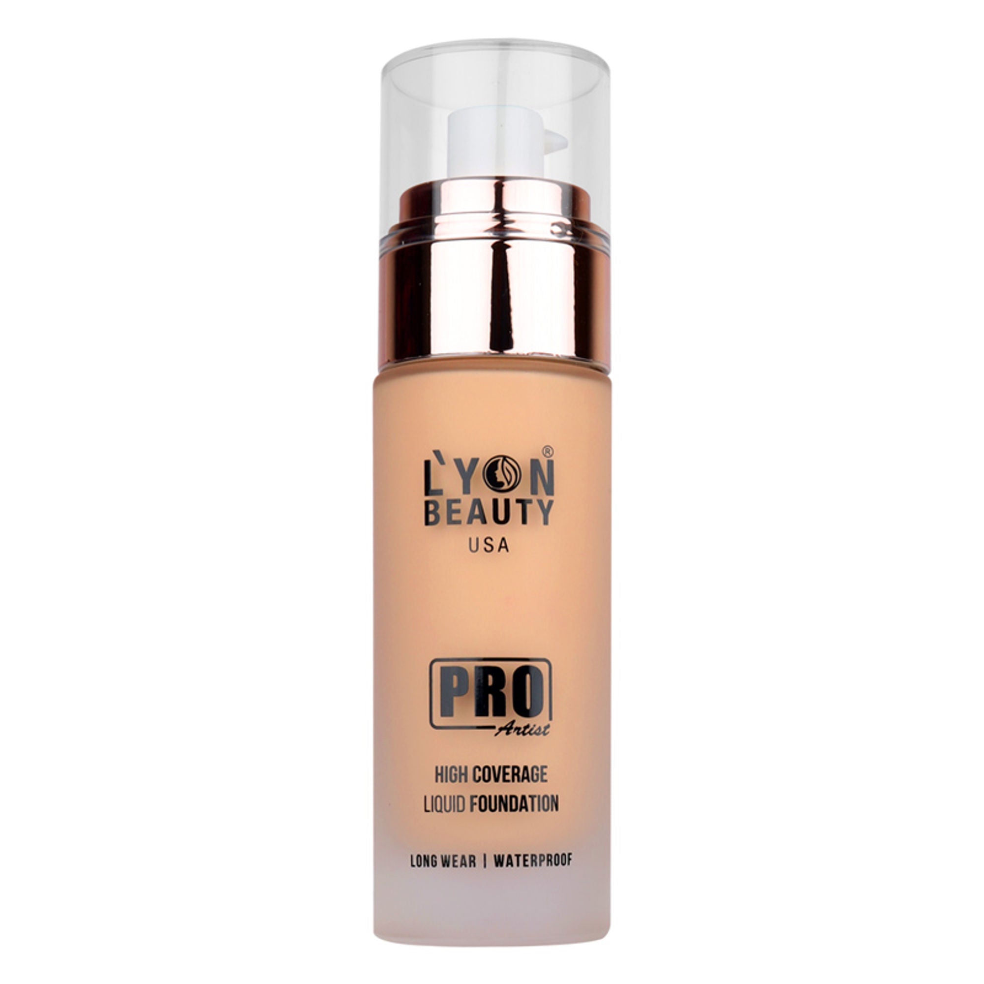 Lyon Beauty Pro Artist High Coverage Foundation - Nude Beige 04 - Distacart