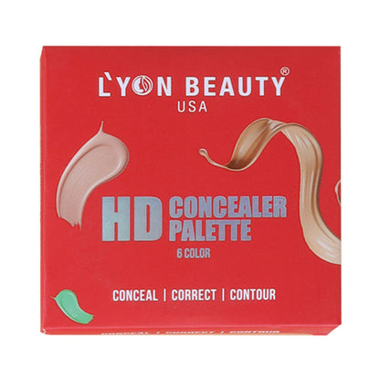 Lyon Beauty Hd Concealer Palette - Multi-Color 02 - Distacart