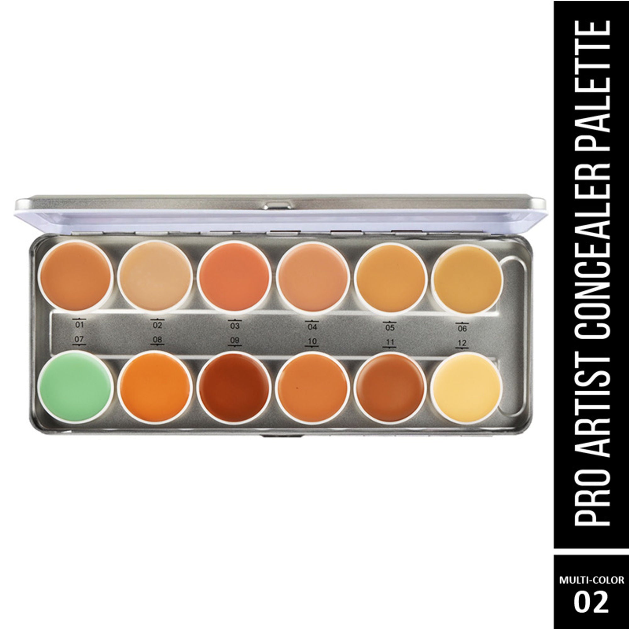 Lyon Beauty Pro Artist Concealer Palette - Multi-Color 02