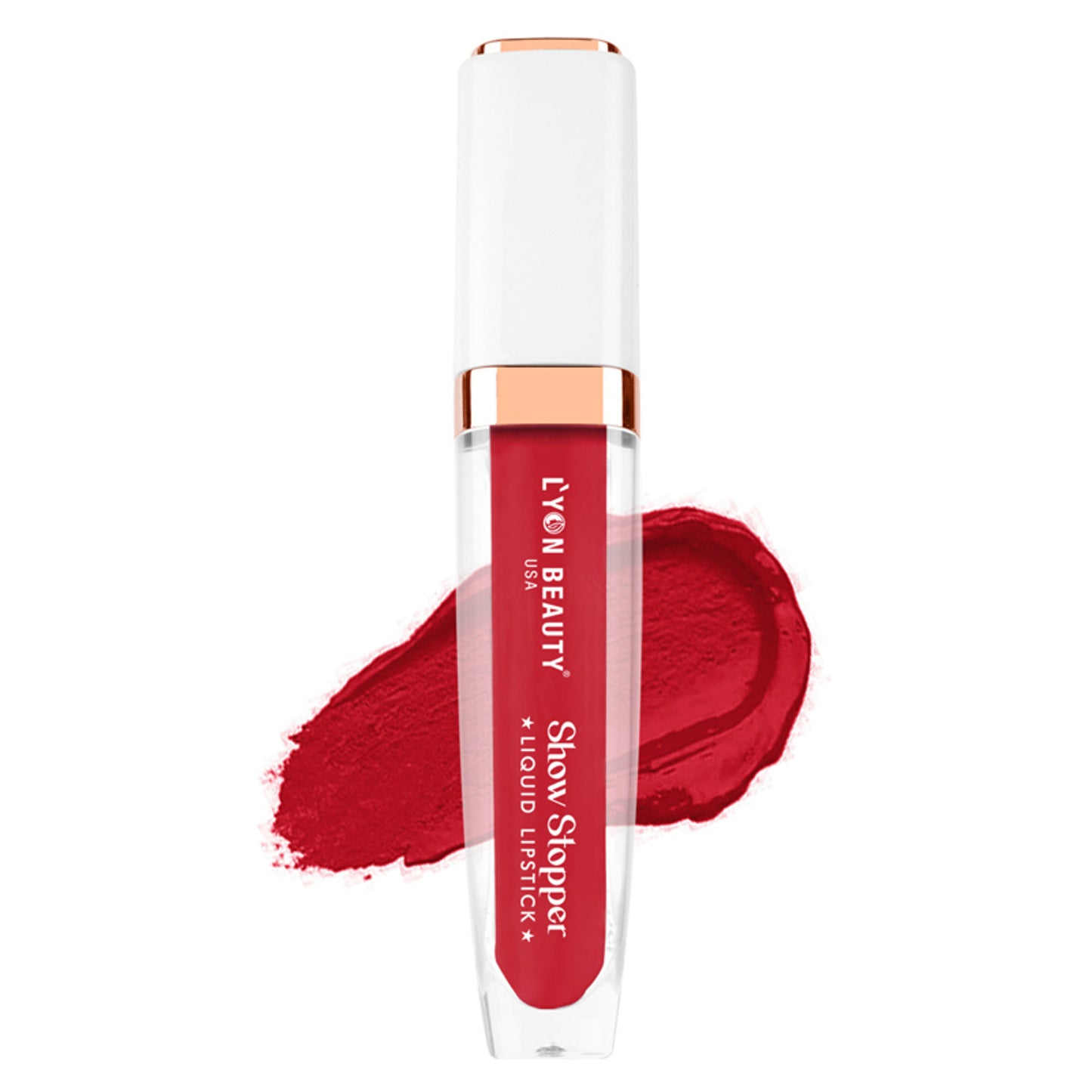 Lyon Beauty Show Stopper Liquid Lipstick - Crimson Red 24 - Distacart
