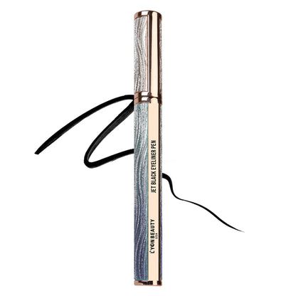 Lyon Beauty Jet Black Eyeliner Pen - B - Distacart