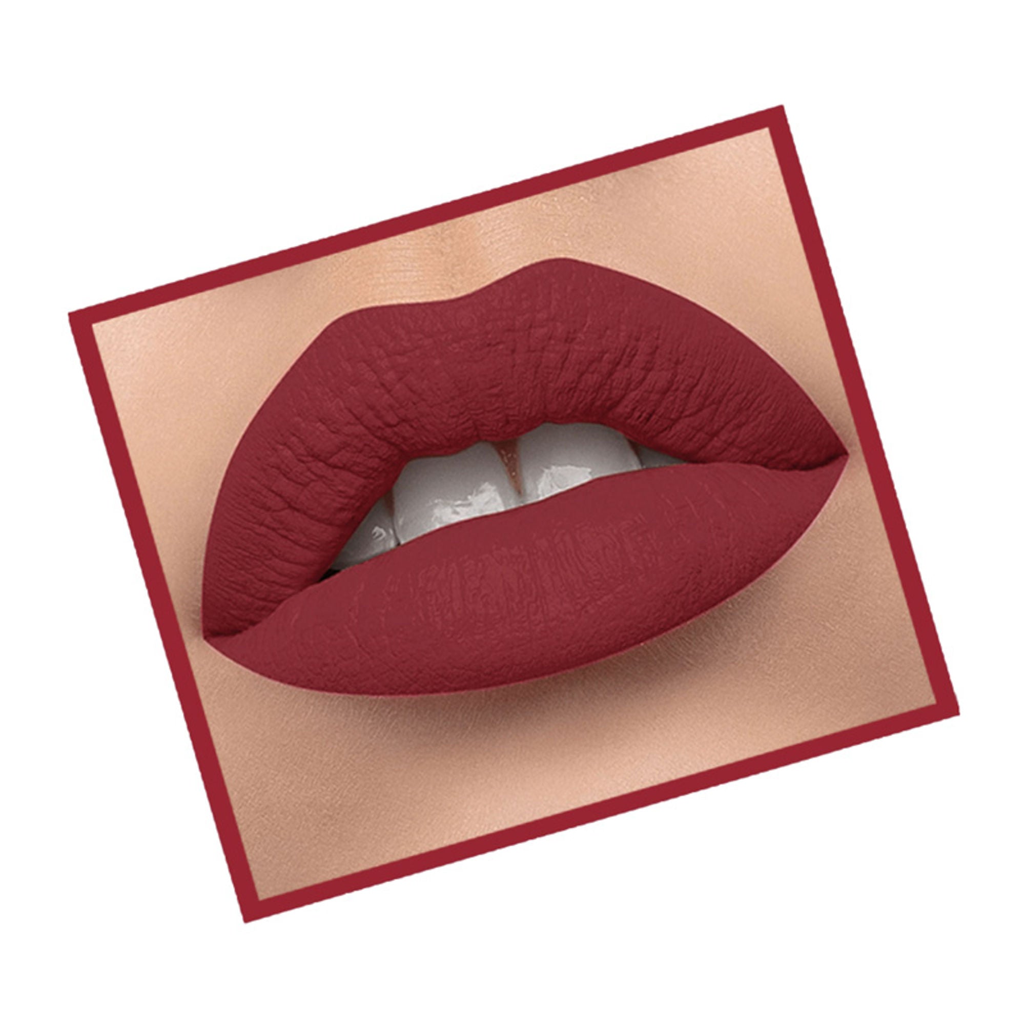 Lyon Beauty Lip Luster Non Transfer Matte Lipstick - Indian Red 09 - Distacart