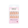 shills professional reusable press on nails french almond spn742