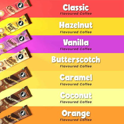 Bevzilla 84 Sachets Assorted Coffee Powder Box - Distacart