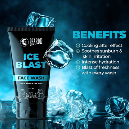 Beardo Ice Blast Cooling Facewash - Distacart