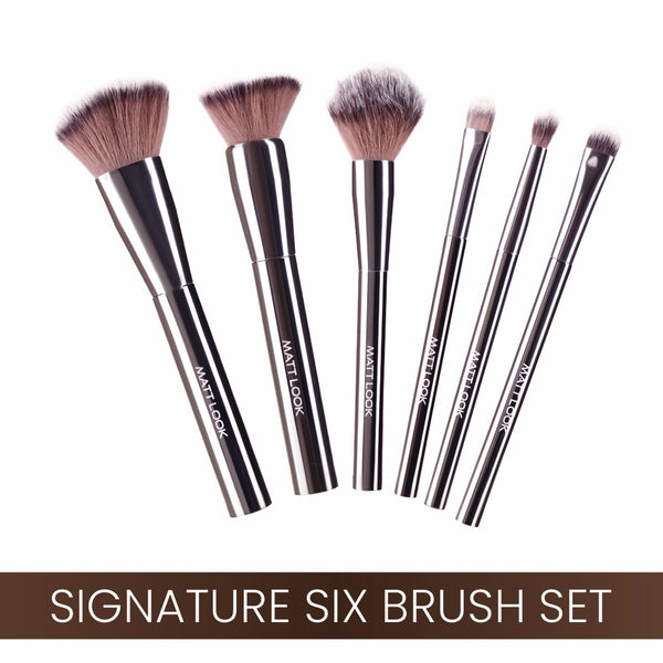Matt Look Professional Signature Brush - Set of 6