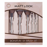 Thumbnail for Matt Look Professional Signature Brush - Set of 6 - Distacart
