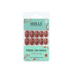 Thumbnail for shills professional reusable press on nails oval spn533