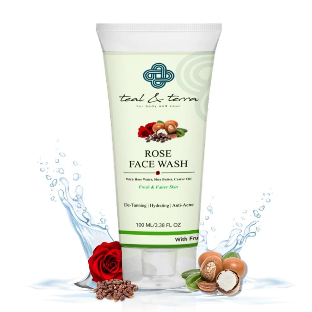 Teal and Terra Rose Face Wash - Dista