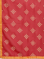 Thumbnail for All About You Women Orange Regular Kurta with Trousers & With Dupatta - Distacart
