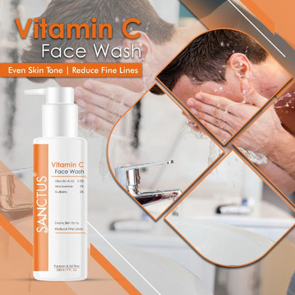 SANCTUS Vitamin C Face Wash - Distacart