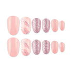 Thumbnail for shills professional reusable press on nails oval spn692