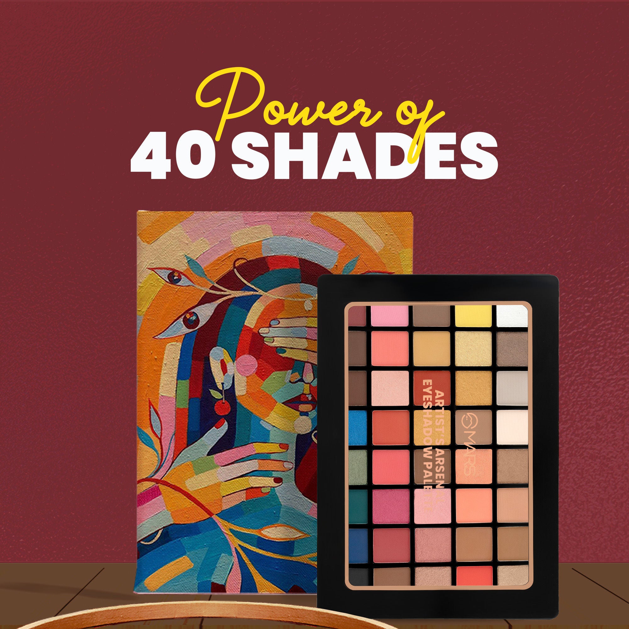 MARS Cosmetics Artist's Arsenal Eyeshadow Palette - 2 - Distacart