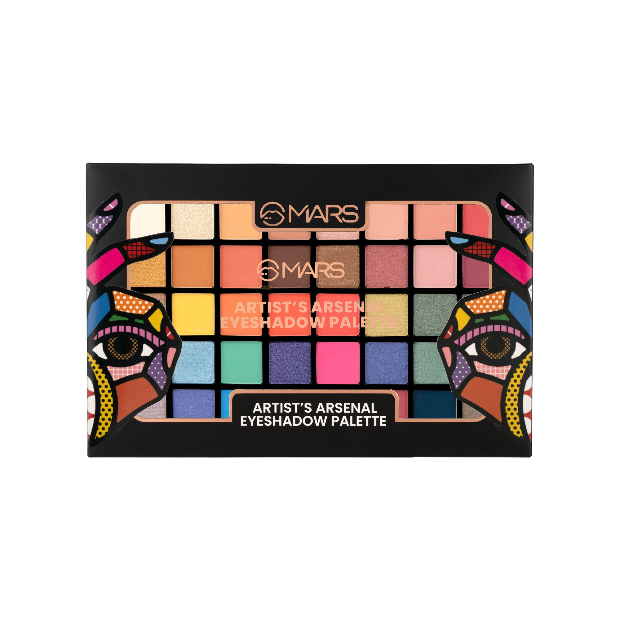 MARS Cosmetics Artist's Arsenal Eyeshadow Palette - 2 - Distacart