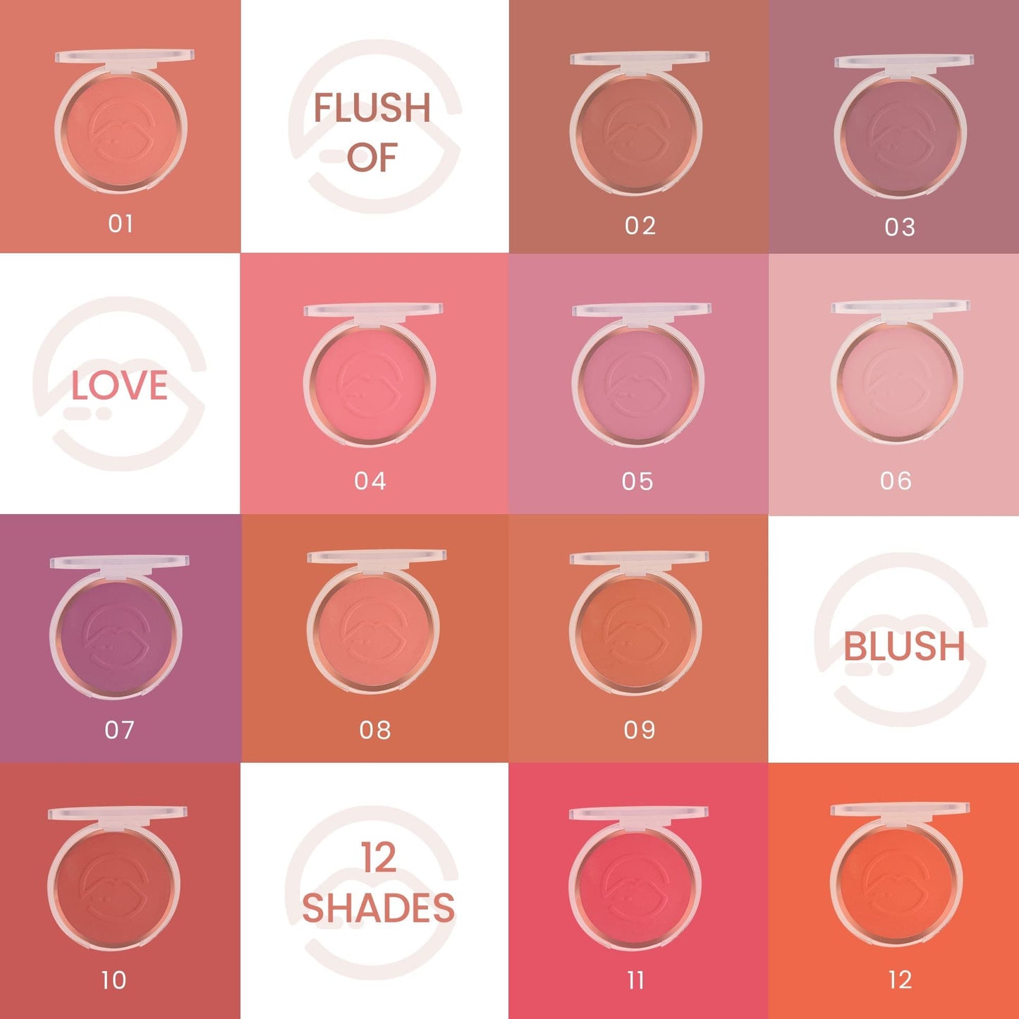 MARS Cosmetics Flush Of Love Face Blusher - 7 - Distacart