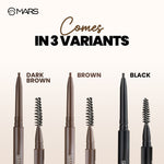 Thumbnail for MARS Cosmetics Oh Brow Eyebrow Pencil - Black